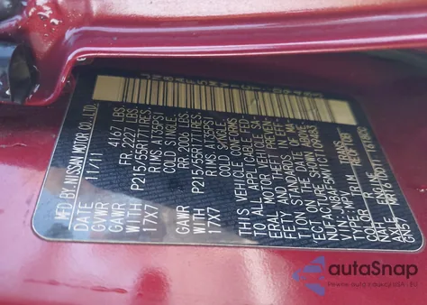 2012 Nissan Juke Sl from USA, damaged, VIN JN8AF5MV1CT109483